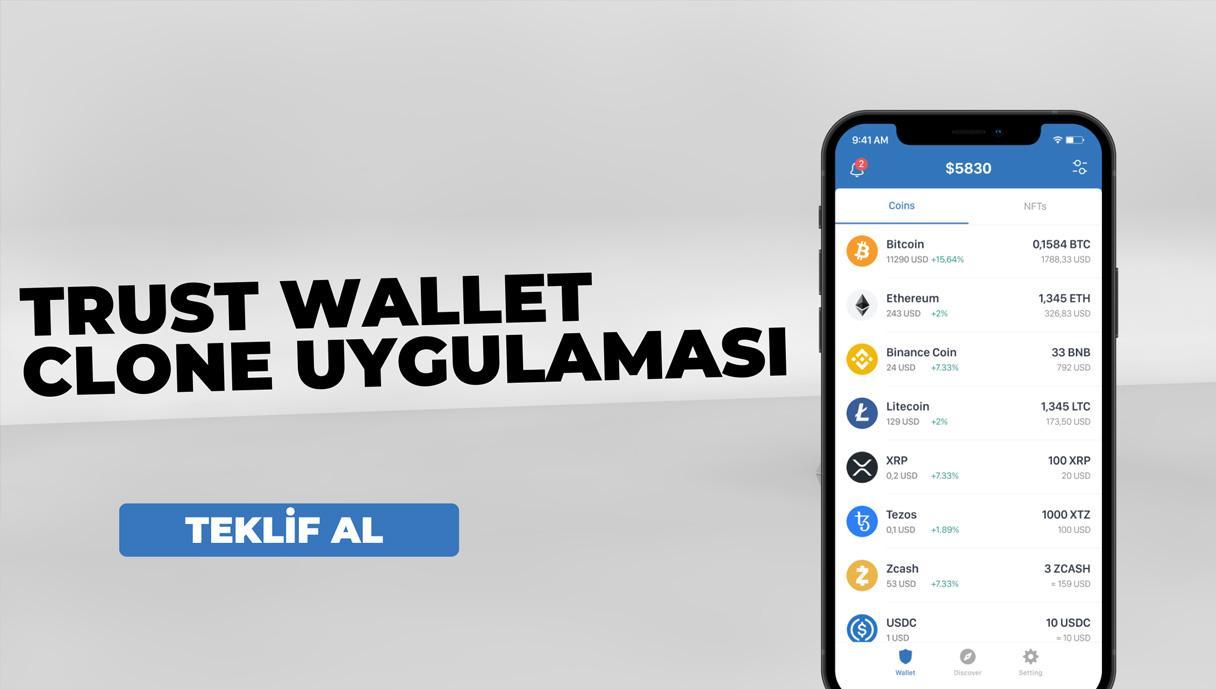 Trust Wallet Clone Uygulaması